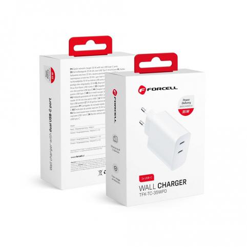 Caricabatterie per a doppia uscita forcell, 18 w, 3