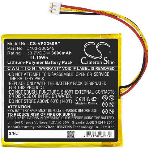 Batteria allarme visonic powermaster 360