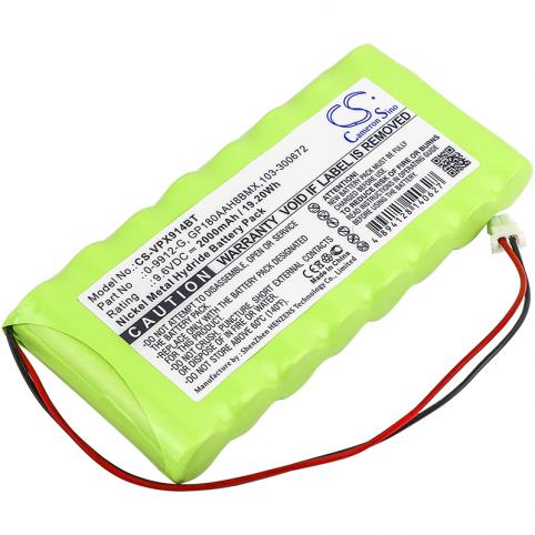Batteria per visonic 0 9912 g amber select