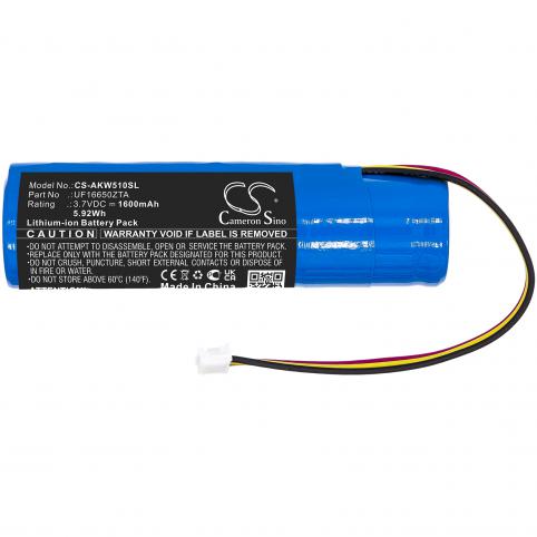 Batteria per akai uf16650zta ewi 5000