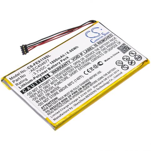 Batteria per fiio aec404677 fx1221