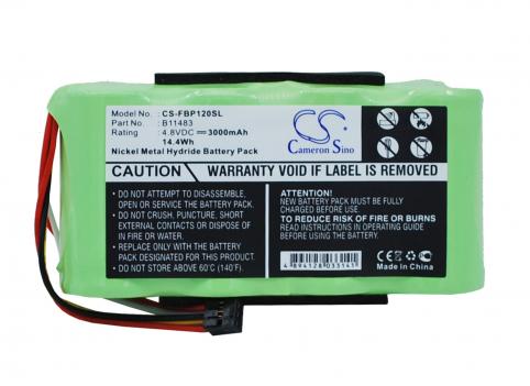 Batteria per fluke b11483 scopemeter 120