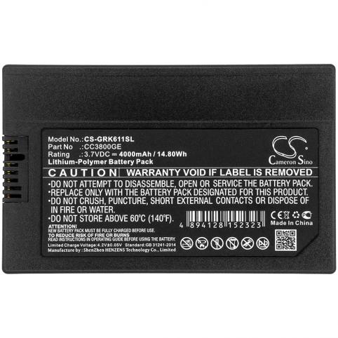 Batteria dispositivo di misura ge dpi 612 flex