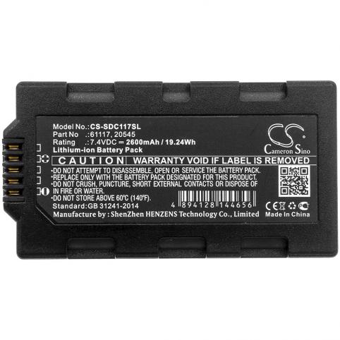 Batteria dispositivo di misura sokkia topcon tesla