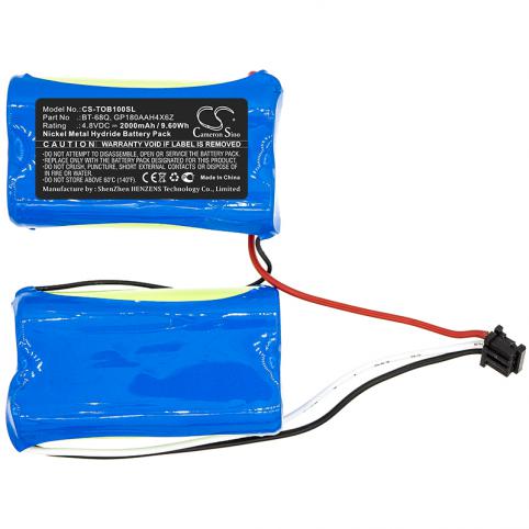 Batteria per topcon bt 68q ls b100