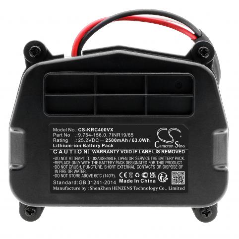Batteria aspirapolvere karcher vc4