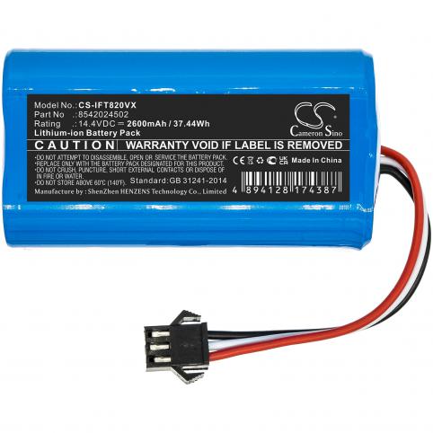 Batteria aspirapolvere infinuvo mt820