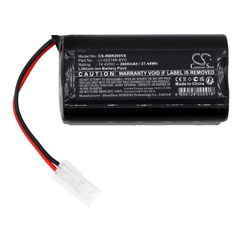 Batteria aspirapolvere robzone silver