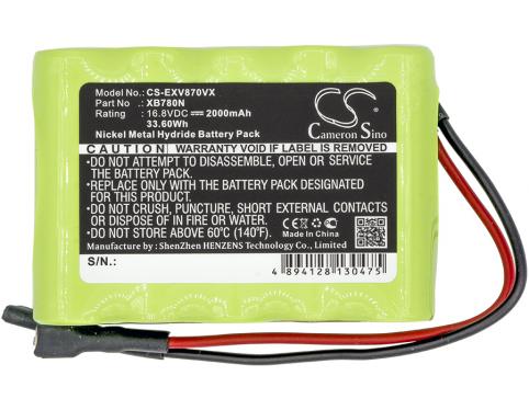 Batteria aspirapolvere euro pro shark sv780n