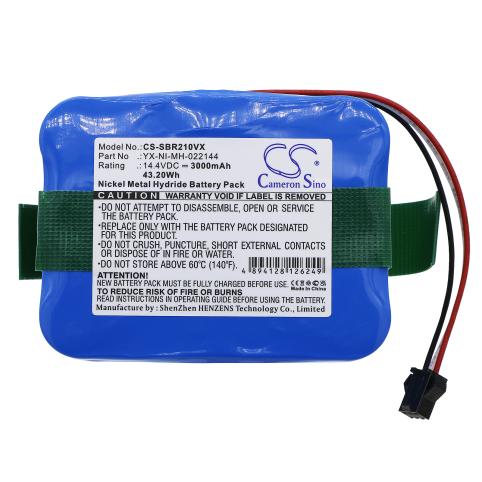 Yx ni mh 022144 samba xr210 batteria aspirapolvere samba