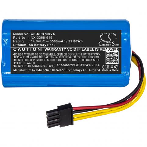 Nx 3368 919 pcr 7500 batteria aspirapolvere sichler