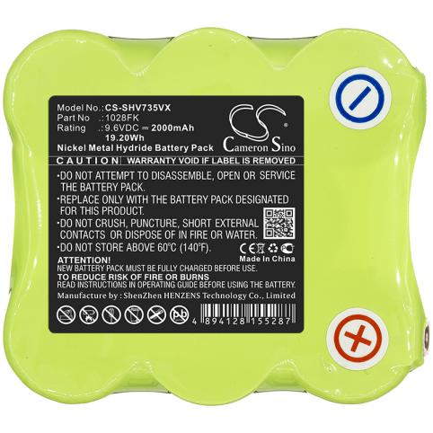 Batteria aspirapolvere shark sv735