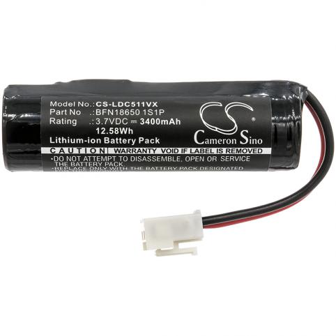 Batteria  leifheit bfn18650 1s1p 51000