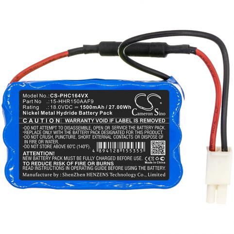 15 hhr150aaf9 fc6164 batteria aspirapolvere philips