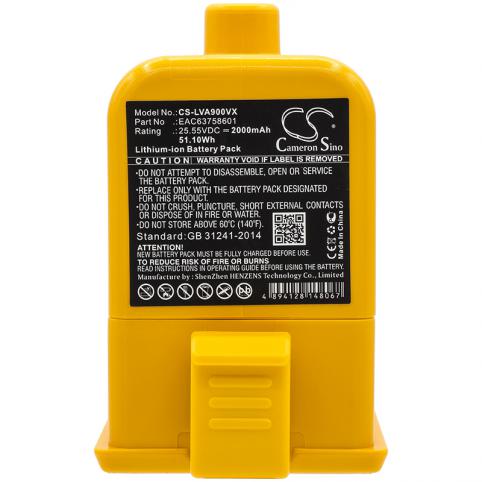 Batteria aspirapolvere lg a9m