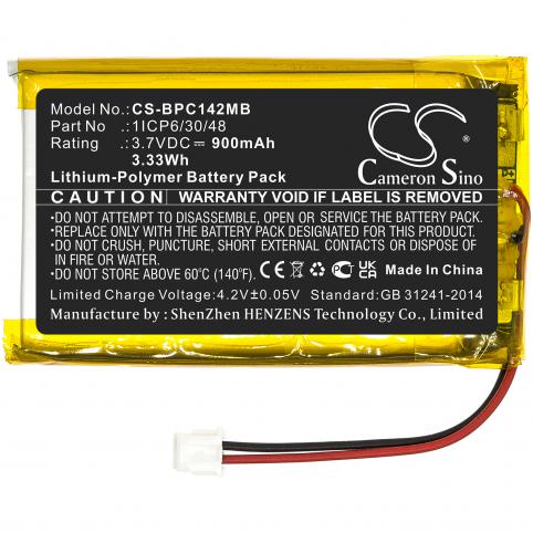 1icp6 30 48 premium care a014203 batteria babyphone babymoov