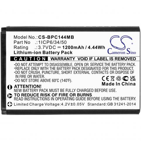 Batteria  babymoov 1icp6/34/50 touch screen a014407