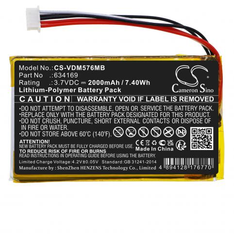 Batteria  vtech bp1763 rm5764hd
