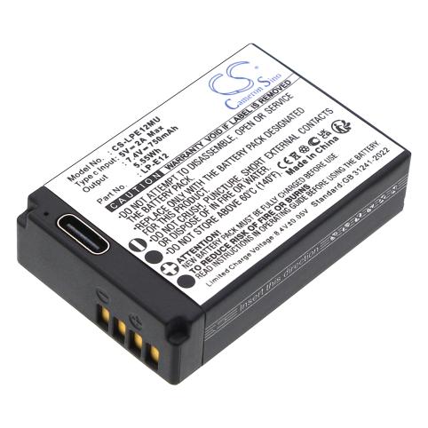 Batteria videocamera canon eos m2