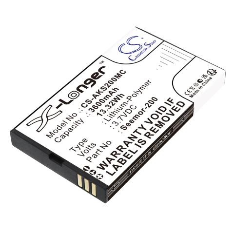 Batteria  akaso seemor-200 seemor 200