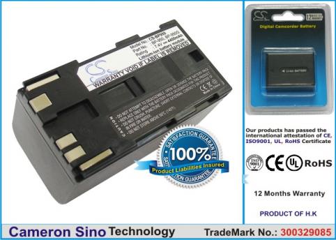 Batteria  canon es-8000v, v50hi, fv500, es-7000es, uc-x50, vistura, es-6000, uc-