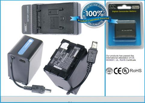 Batteria  jvc gz-hd620, gz-hd620bah, gz-hm330, gz-ms210, gz-mg680, gz-hd500, gz-
