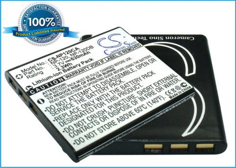 Batteria videocamera casio exilim ex s200bk