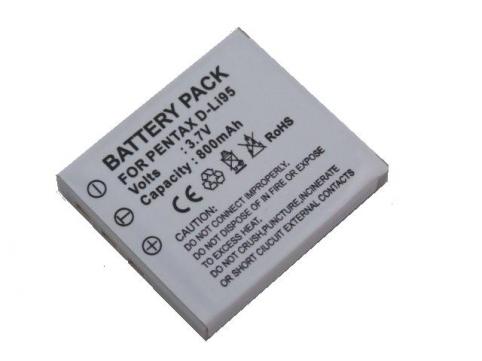 Batteria per pentax optio e75
