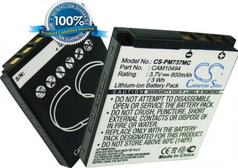 Batteria videocamera polaroid t737