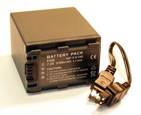 Batteria videocamera sony hdr sr10