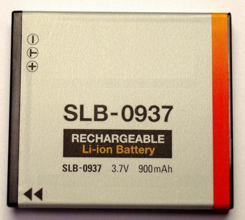 Digimax l730  l830 batteria videocamera samsung