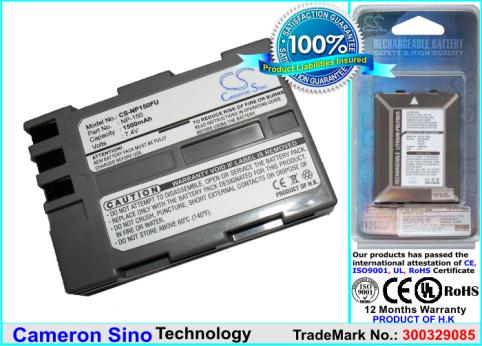 Batteria videocamera fujifilm is pro