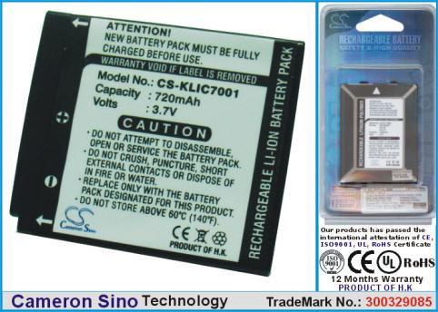 Batteria per videocamera medion md86063