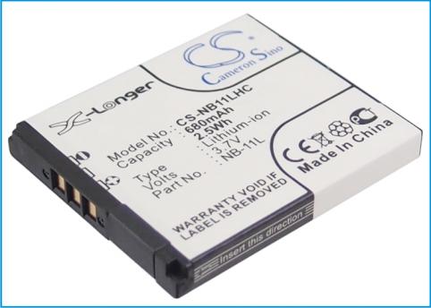 Batteria per noir 680 mah