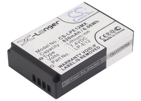 Batteria per noir 820 mah
