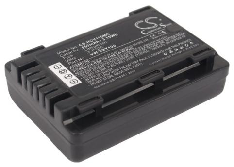 Vw vby100 hc v110 batteria videocamera panasonic