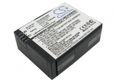 Batteria telecamera imbarcato gopro hero 3+ black edition