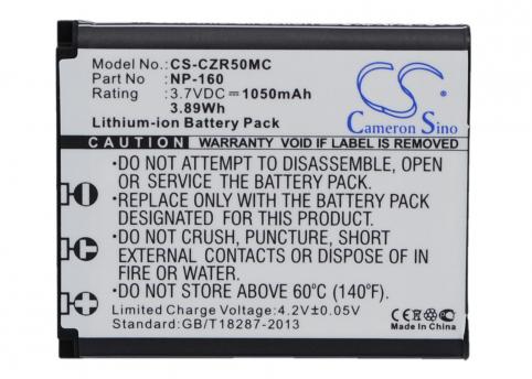 Batteria videocamera casio exilim ex zr50