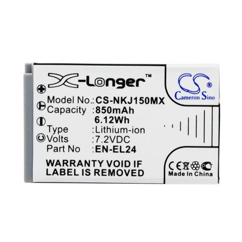 Batteria per 850 mah