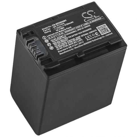 Np fv100a fdr ax33 batteria videocamera sony