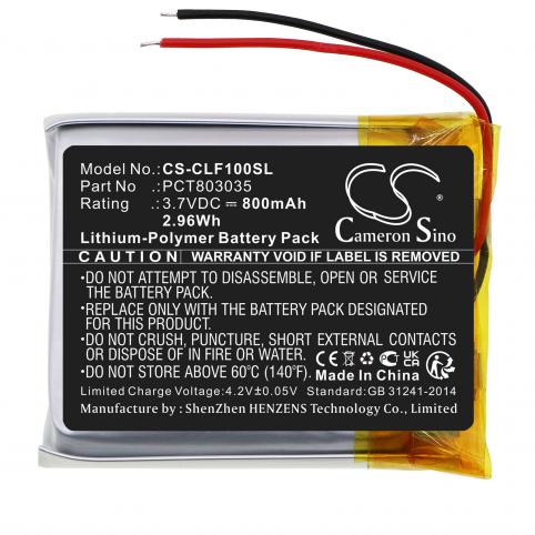 Batteria casco senza fil cleer flow