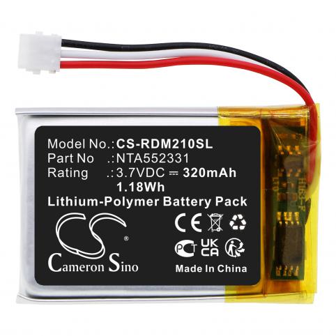 Batteria casco senza fil rode wireless go ii