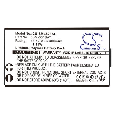 Batteria  simolio sm-001bat sm-823