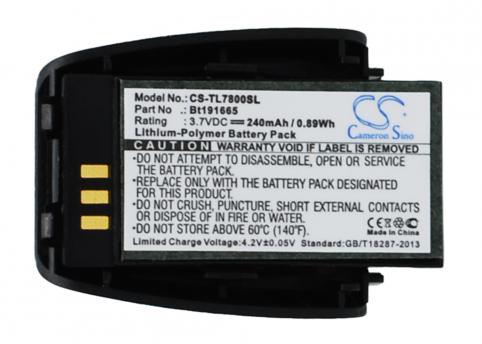 Batteria casco senza fil plantronics tl7812
