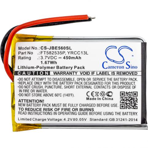 Batteria casco senza fil jbl j56bt