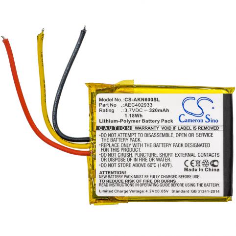 Batteria  akg aec402933 n60 nc