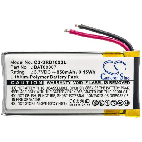 Batteria per cuffie wireless cardo srpt0102