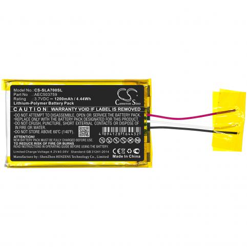 Batteria casco senza fil steelseries arctis 7
