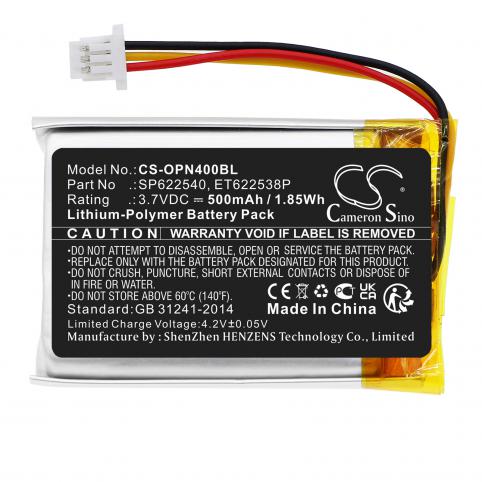 Batteria guidare codice asta opticon opn 4000n