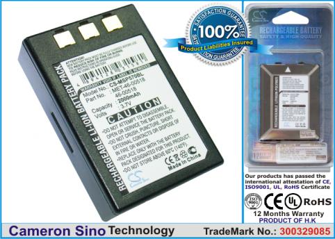 Batteria guidare codice asta metrologic mk5710